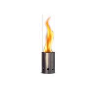 GARDENFLARE Cheminée de table d'extérieur - Cheminée de table en acier inoxydable sans fumée et tuyau de cheminée pour balcon et terrasse - Décoration de jardin de qualité supérieure - Lanterne avec