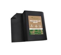 GardenGloss 20m2 Toile de Paillage Anti Mauvaises Herbes 50g/m2 - Géotextile Anti Mauvaises Herbes Indéchirable - Perméable à l'eau et Stable Aux UV (10m x 2m, Plié)