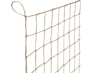 GardenGloss Filet de Jute pour Plantes Grimpantes à Grandes Mailles - 100% Biodégradable - pour Concombres, Tomates et Autres Plantes Potagères - Supports pour Plantes Grimpantes (2m x 2.5m)