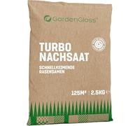 GardenGloss Gazon à Germination Rapide - 2,5kg pour 125m2 - Made in Germany
