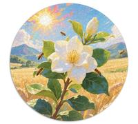 Gardenia, Jeu Circulaire Exigeant De 1000 Pièces avec, Recommandé pour Moments De Silence Et Concentration 1000pcs (67.5x67.5cm)