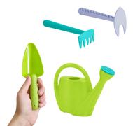 GARDENICO | Kit Jardinage, Kit Outils Jardinage Enfant, 4 outils | Kit de Jardinage, Pots de Fleurs et Outils de Jardinage | Jardin Potager Enfant, à partir de 3 ans | Râteau, Houe, Pelle Arrosoir