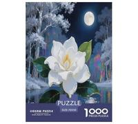Gardenie 1000 Pièces Puzzle pour Adultes Jeux De Défi Familial Divertissement Apaisant Cultiver l'esprit D'équipe pour DécoRations Familiales 70x50cm/1000pcs