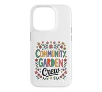 Gardening Community Garden Gardener Petite Exploitation Coque pour iPhone 14 Pro