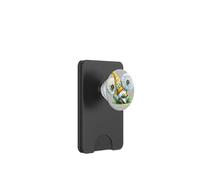 Gardening Gnome Dad For Garden Mom Dandelion Flower Lover PopSockets PopWallet pour MagSafe