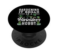 Gardening It a commencé comme Un Amateur de Plantes de Jardin Inoffensif PopSockets PopGrip Adhésif