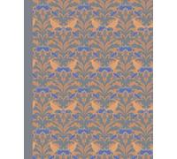 Gardening Notebook: lined Journal for Gardeners, 110 pages, Art Nouveau cover, organiser