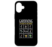 Gardening The Original Full Body Workout Funny Gardener Gym Coque pour iPhone 16 Plus