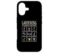Gardening The Original Full Body Workout Funny Gardener Gym Coque pour iPhone 17
