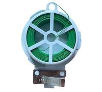 Gardening Tie - Green Plant Fastener, Garden Wire for Climbing Vines, Vine Fixer with Cutter for Securing Plants, Outdoor Tools, Plant Strap for Training and Support