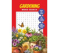 Gardening Word Search: Large Print Puzzle Book for Adults and Seniors - Relaxing Word Games Inspired by Flowers, Wildlife, and the Great Outdoors (Wordsearch Book)