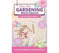 Gardening Word Search Puzzle Book: Word Searches with Easy to Read Print about Gardening, Flowers, Birds, Springtime and More | 6x9 inches | 110 pages ... Gifts for Vacations, Holidays, and Free Times