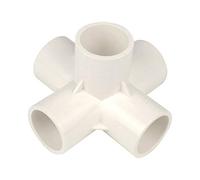 Gardeningwill Lot de 10 raccords robustes en PVC 5 voies 20 mm