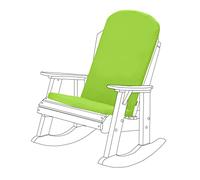 Gardenista Coussin de siège pour Chaise Adirondack Garden Premium | Coussin de Dossier Haut avec Attaches sécurisées | Coussins de Chaise de Patio légers et antidérapants résistants à l'eau (Chaux)