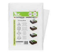 GARDENIX® 10,5 m² Polaire de Protection Contre Le Froid en Non-tissé, protège Contre Les gelées printanières, stabilisation UV (2,1m x 5m)