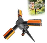 GARDENIX Arroseur de pelouse Rotatif à 3 Bras sur Piquet