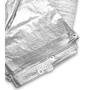 GARDENIX Bâche de Protection Multi-usages Argenté 120 g/m² (2 m x 3 m)
