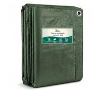 GARDENIX Bâche de Protection Multi-usages Vert 90 g/m² (3 m x 4 m)
