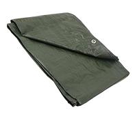 GARDENIX Bâche de Protection Polyvalente en Tissu Vert 90 g/m² (4 m x 6 m)