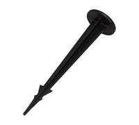 GARDENIX Lot de 100 piquets d'ancrage pour Le Jardin - en Plastique résistant aux UV - Longueur : 100 mm - Inoxydable - Tête Plate pour Plus de stabilité et de Maintien