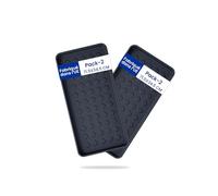 GARDENIX Lot de 2 bacs à Chaussures pour la Pluie - 71,5 x 34,5 x 3 cm avec Rebord - Bac égouttoir Chaussures, bac de Coffre, bac en Plastique, bac de rétention, bac à Chaussures bac à Huile Large