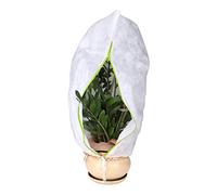 GARDENIX Lot de 2 Sacs de Protection hivernale pour Plantes en Pot, Protection Contre Le Gel, avec Fermeture éclair et Cordon de Serrage, 70 x 110 cm