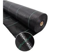 GARDENIX Toile Anti-Mauvaises Herbes Extra Forte 110 g/m² (0,4 m x 100 m), Tissu de Sol Contre Les Mauvaises Herbes, Noire