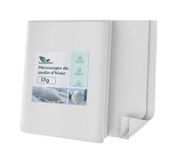 GARDENIX Toison Non-tissée d'hiver pour Plantes - 17 g/m² - 1,1 x 10 m (11 m²) - Protection hivernale pour Plantes