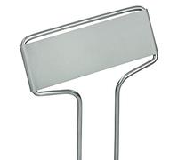 GardenMate 25x étiquettes marque plantes SMALL en métal - Surface 6,5x2,2cm Hauteur 26cm