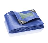 GardenMate Bâche de protection 5x6m à œillets UNIVERSAL VERT/BLEU 90g/m²