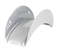 GardenMate Support Mural pour Tuyau d'arrosage Argent
