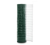 Gardenode Easy Clôture Grillage soudé en Rouleau H2m00 x L25m Fil 2.5mm Maille 100x50 mm Vert