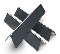 Gardenz 7635 38,9CM Barre flavorizer pour Weber Spirit 200 (avec contrôle Frontal),Pièce de Rechange Barre en Porcelaine émaillée de saveur for Gas Grill pour Weber Spirit E210 S210 E220 S220