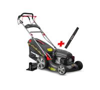 Gardéo Tondeuse à gazon thermique autotractée 144 CC + bac 65 L - GTTAC46T144-24