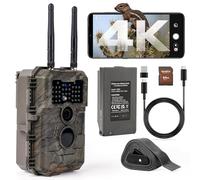 GardePro E6 2.0 Pro Caméra de Chasse avec 64 GB SD-Karte
