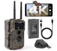 GardePro E6 2.0 Pro Caméra de chasse Wi-Fi 4K