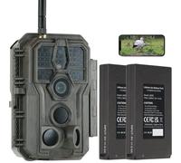 GardePro Pack Caméra de Chasse E8P + Batterie Additionnelle L800D Rechargeable