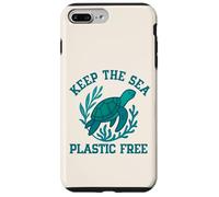 Garder la mer sans Plastique Motif Tortue de mer Eco Ocean Earth Day Coque pour iPhone 7 Plus/8 Plus
