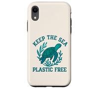 Garder la mer sans Plastique Motif Tortue de mer Eco Ocean Earth Day Coque pour iPhone XR