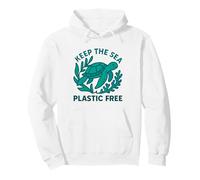Garder la mer sans Plastique Tortue de mer Eco Earth Day Sweat à Capuche