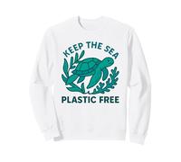 Garder la mer sans Plastique Tortue de mer Eco Earth Day Sweatshirt
