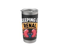 Garder les fleurs de l'escouade d'infirmières en néphrologie et dialyse Gobelet isotherme en acier inoxydable double paroi