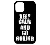 Garder Son Calme et Faire de la Boxe Coque pour iPhone 12/12 Pro