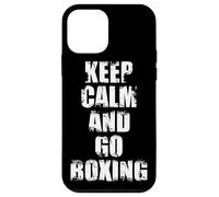 Garder Son Calme et Faire de la Boxe Coque pour iPhone 12 Mini