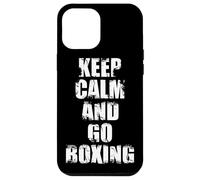 Garder Son Calme et Faire de la Boxe Coque pour iPhone 12 Pro Max