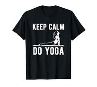 Garder Son Calme Faire du Yoga Pleine Conscience T-Shirt Graphique avec Valeur