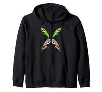 Garderie pour Reptiles australiens à lèvres Blanches Symmetry Sweat à Capuche