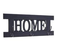 Garderobe murale MENDLER HWC-C60 Home style shabby chic 55x21cm gris foncé Gris G