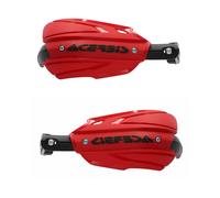 Gardes Boue Fermés Rouge/Noir ACER NDURANCE-X Pour KTM 520 MXC 4T 2000-2002