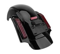 Gardes-boues Moto pour Touring Electra Glide FLHX Ultra Limited 2009-2020 Extension Garde-Boue Arrière À LED Moto Style CVO(4)
